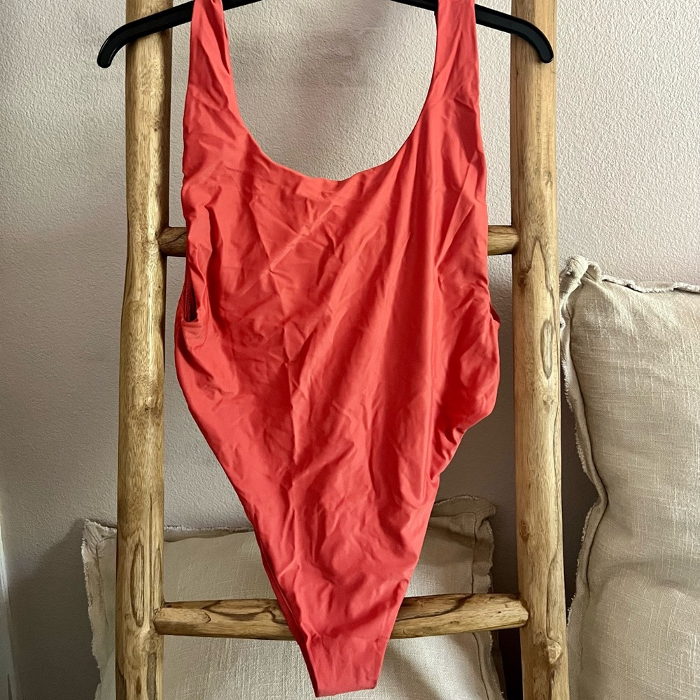 Aerie AE High Cut One Piece Swim Suit
